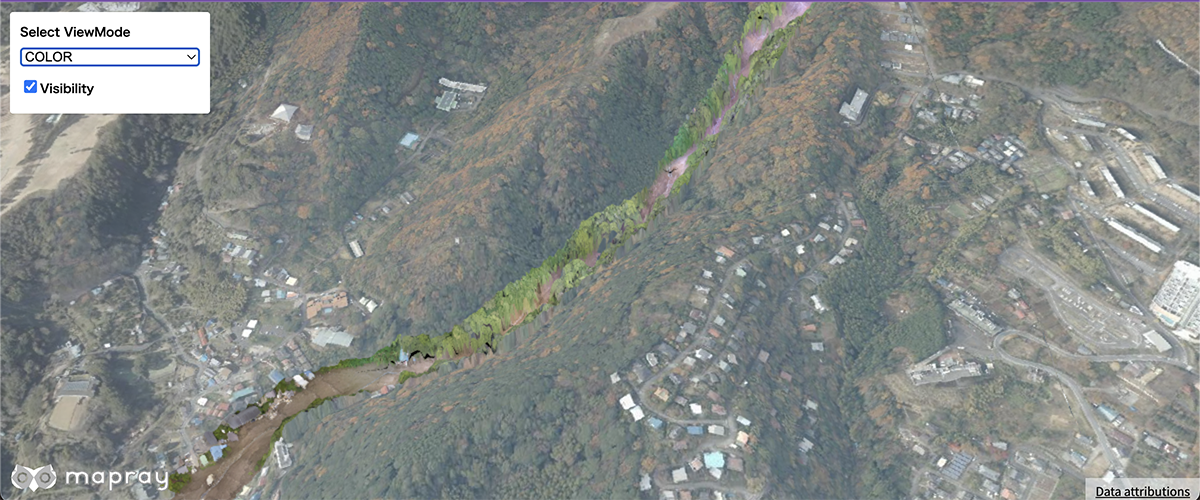 Set view mode at rastermap tiles